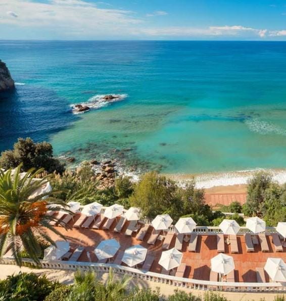 Agios Gordios beach