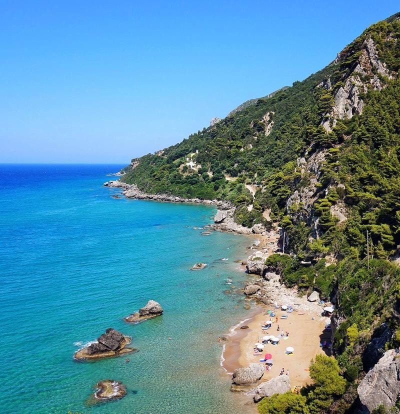 Myrtiotissa beach