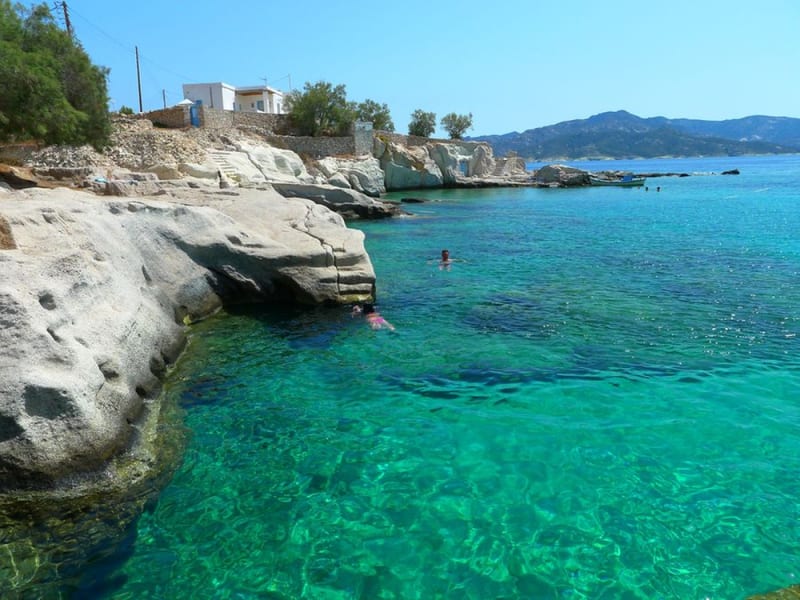 Prassa (Agios Georgios) Beach - Kimolos