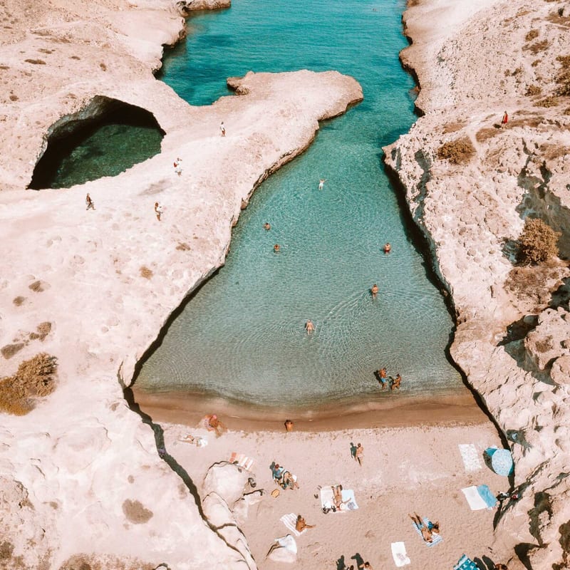 Papafragas Beach