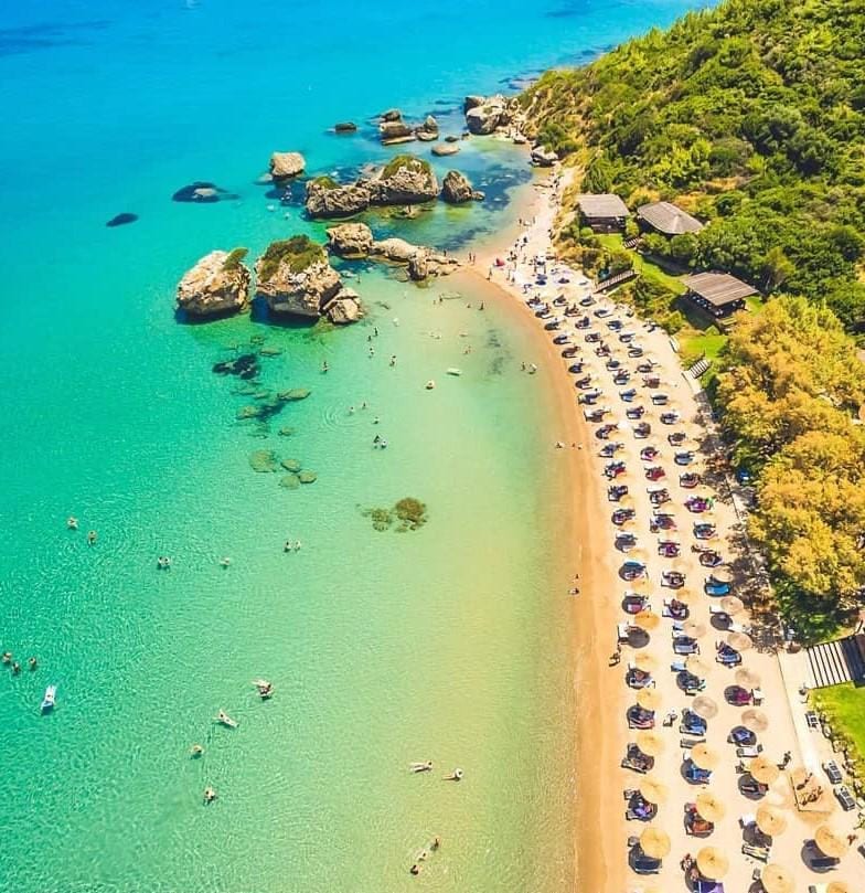 Porto Zoro beach
